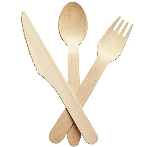 WOODEN SPOON &FORK